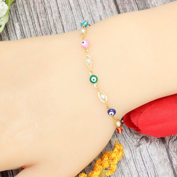 "Trendy Handmade Bracelet – A Stylish Gift for Women & Girls, MAR091998 - Picture 2 of 10